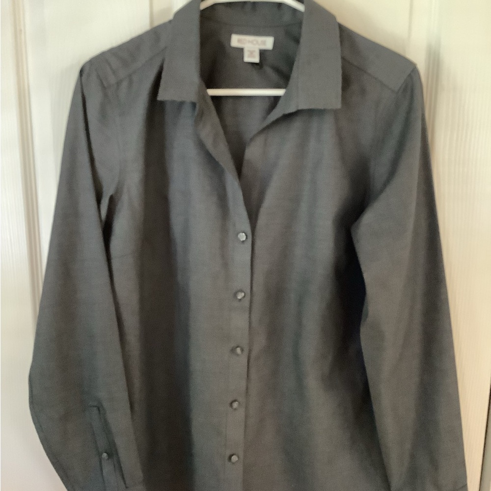 Red House Gray Checkered Shirt - Picture 2 of 9